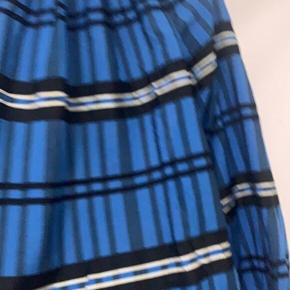 TORY BURCH PLAID BUTTON DOWN SHIRT SIZE‎ 4 - Picture 5 of 8